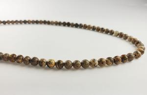 ST60-27 4mm Round Stone - Picture Jasper